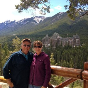 Banff Springs Hotel.  Banff, B.C.