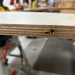 Threaded inserts for heavy dash panel