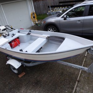 Interior. Basically just a dinghy!