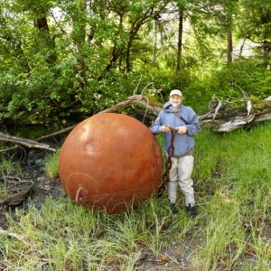 Media 'log raft mooring bouy' in album 'Ready to head out for Prince Rupert'