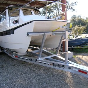Float-On Tom Cat trailer at Wefings