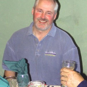 (Pat Anderson) Brock (Bambina) at Floathouse Restaurant Gorge Harbour 9-10-05