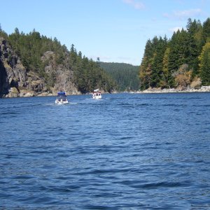 Gorge Harbor entrance