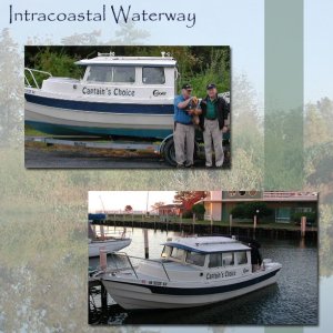 Captain's Choice Transit down ICW from Potomac River south to Albemarle Sound and return.  About a week in all.  Departed 18 October, returned 25 October 2003