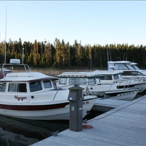 At the docks Voyager Farwest II Halcyon