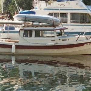 Nancy H at Shawl Bay