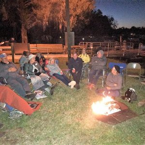 Hontoon Camp Fire