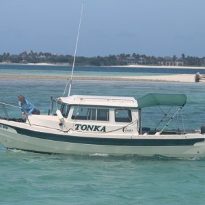 Media 'Anchor up for my first trip in Tonka' in album 'My ?new? (to me) cruiser!'