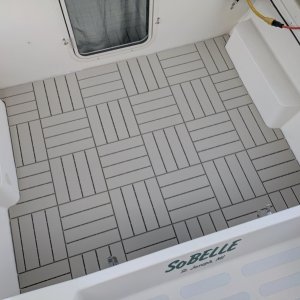 Ikea Runnen decking tiles