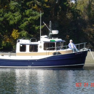 Media 'Harbor Ranger anchored at Eagle Island in Washington\'s South Puget Sound' in album 'Delivery Day for Harbor Ranger 10-22-07'