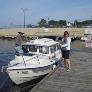Successful launch! ( Bill and Dorothy)