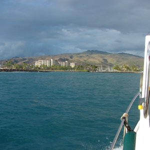 Approaching Ko'Olina Marina