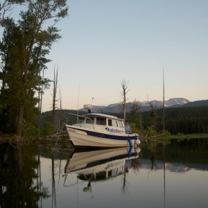 Jackson  Lake, Wy night achorage