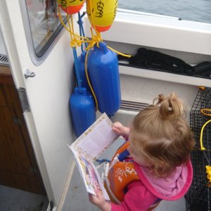 maddy getting a read in before the 9am open