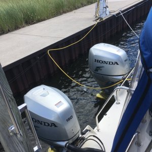 Twin Honda 150's