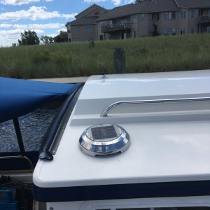 Solar Fan in Head