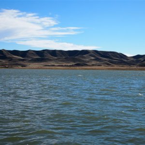 More scenic at this end of Lake Diefenbaker.