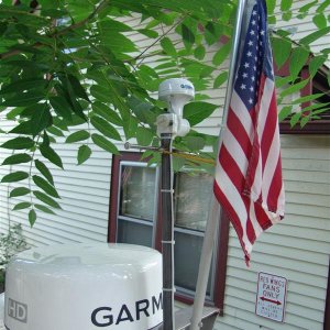 Radar, GPS, and anchor light.
