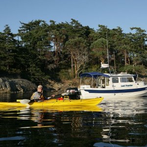 Dinghy? We don't need no stinkin' dinghy