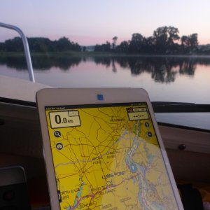 Media 'about to cruise on up to salem through the C&D canal with the current and anchor there for the night' in album 'anchored up the bohemia river'