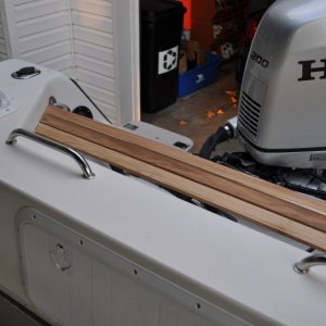 Cutting and fitting individual strips
