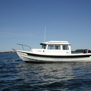 ON THE MOORING