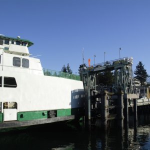 Washington State Ferry at Friday Harbor