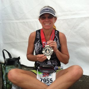 My champion. Betty ran the Disney Marathon prior to our launch.