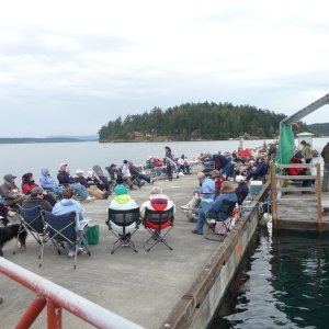 C-Brat Potluck at Friday Harbor