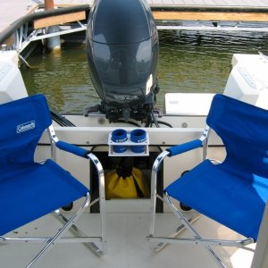 Drink holder on hanger
