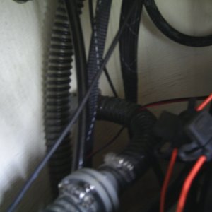Starboard side plumbing