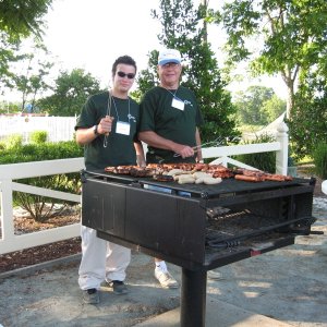 Love those hot dogs!   Terry & Mikey