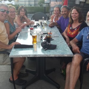 Last night in Comox