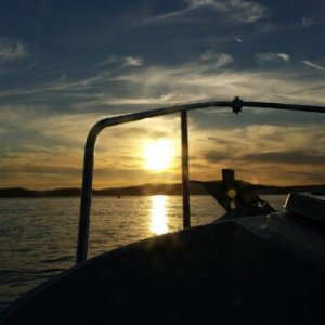 San Juans at Sunset