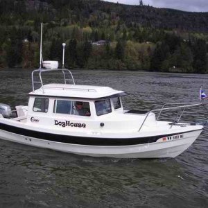 20060413 - 14 Cathlamet C-Dory Gathering - Cruising with Company on the Columbia