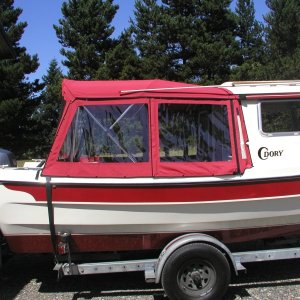 This camper back was made by Haxtons Canvas in Clackamas OR.