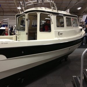 Finally saw it at the Victoria Boat Show