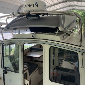 Media 'The main issue was no clearance between AC and Radar Frame' in album 'Torpedo Tubes Ready - OR - 1957 Cadillac Bumper'