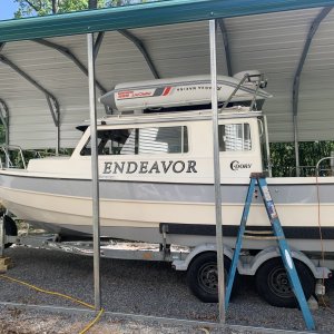 Media 'Looks Like it was made for this boat - Color Scheme' in album 'Torpedo Tubes Ready - OR - 1957 Cadillac Bumper'