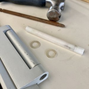I put the hatch back together.