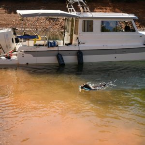 2nd time out Shast Lake