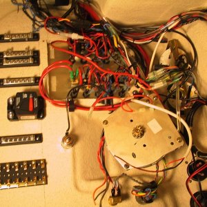 Wiring work in progress