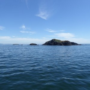 Some of the rocks on the South end of Lopez
