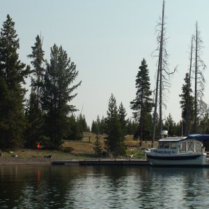 Wolf Bay boat campsite & dock