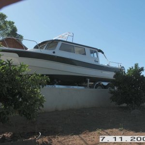 Ever see a C-Dory anchored in an orange grove?