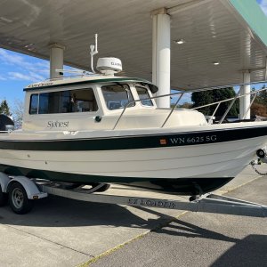 All fueled up and ready for our Maiden Voyage.