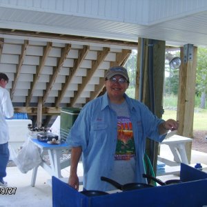 Paula with her "special" shirt.