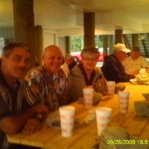 Sorry fuzzy.  Gene (local C-Dory dealer) and some C-Dory wannabees having fun Saturday night.