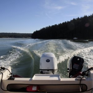 012 - Lil-C - New Outboard - 50 hp Tohatsu