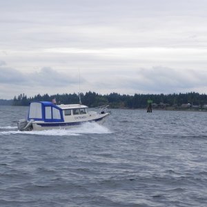 Lumpy going on the way home-25 kt headwind